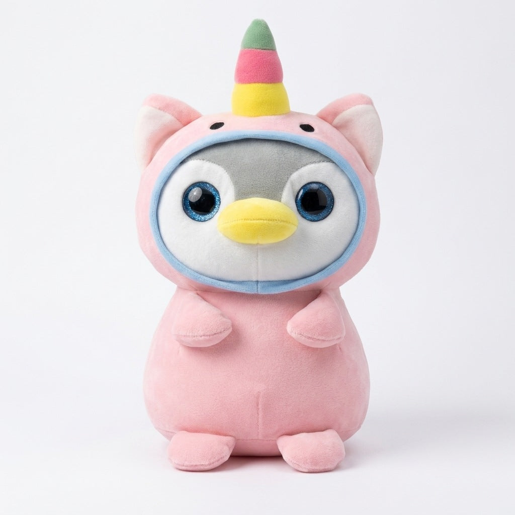 Peluche Pingouin Licorne 35cm – Masolu