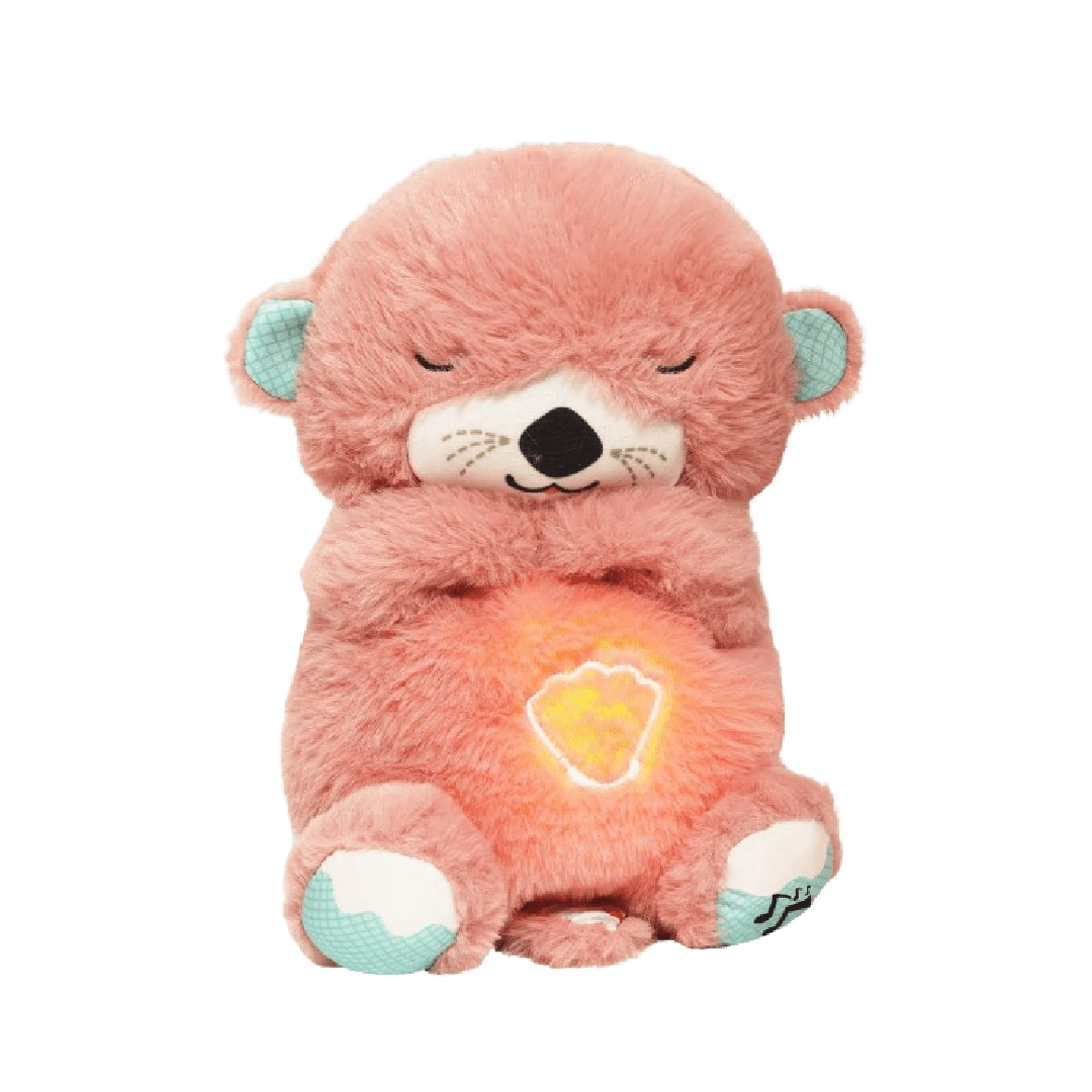 Peluche respirant Loutre Câlins Rose cute Masolu - MASOLU PELUCHE