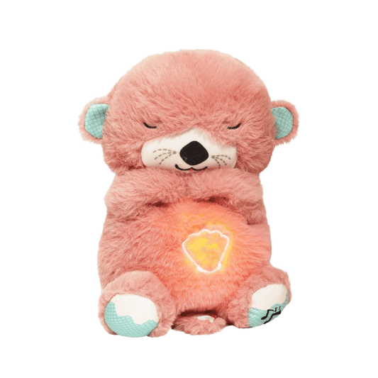 Peluche respirant Loutre Câlins Rose cute Masolu - MASOLU PELUCHE