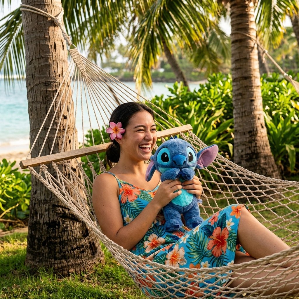 Peluche Stitch 33 cm – Modèle Original Debout | Disney Lilo & Stitch - MASOLU PELUCHE