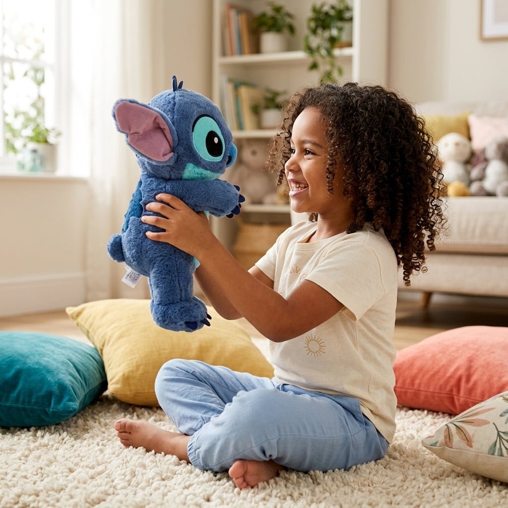 Peluche Stitch 33 cm – Modèle Original Debout | Disney Lilo & Stitch - MASOLU PELUCHE