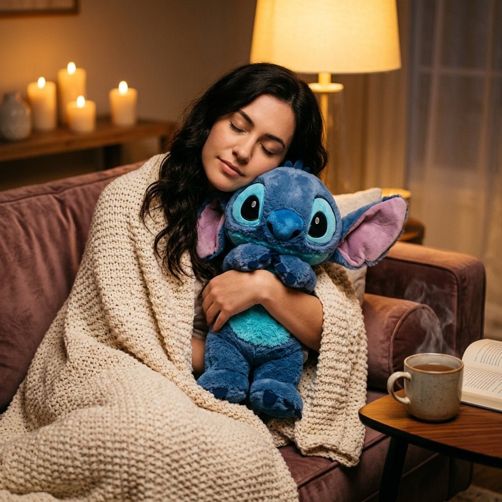 Peluche Stitch 33 cm – Modèle Original Debout | Disney Lilo & Stitch - MASOLU PELUCHE