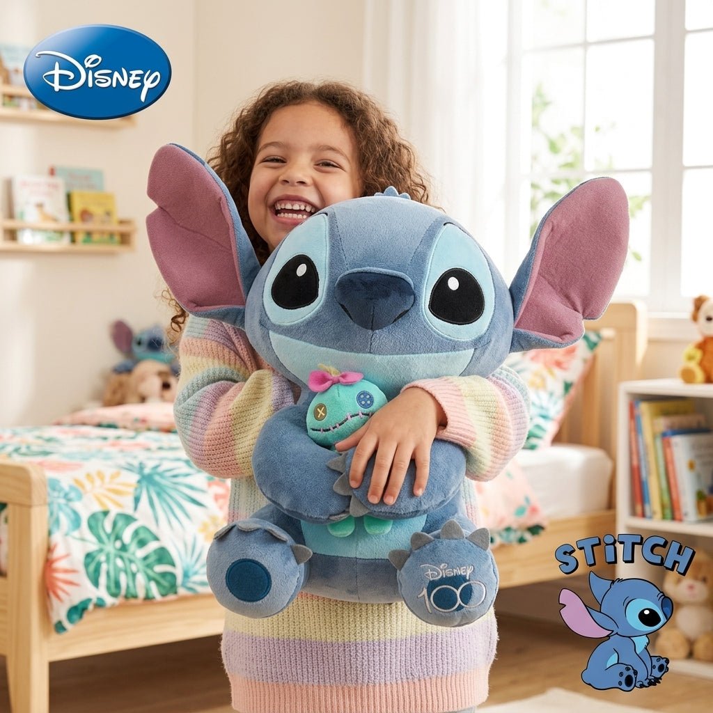 Peluche Stitch avec Scrump – 35 cm ou 45 cm | Ultra Douce Masolu - MASOLU PELUCHE