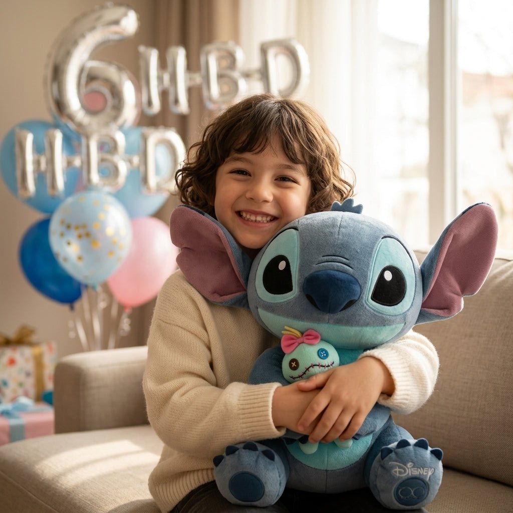 Peluche Stitch avec Scrump – 35 cm ou 45 cm | Ultra Douce Masolu - MASOLU PELUCHE
