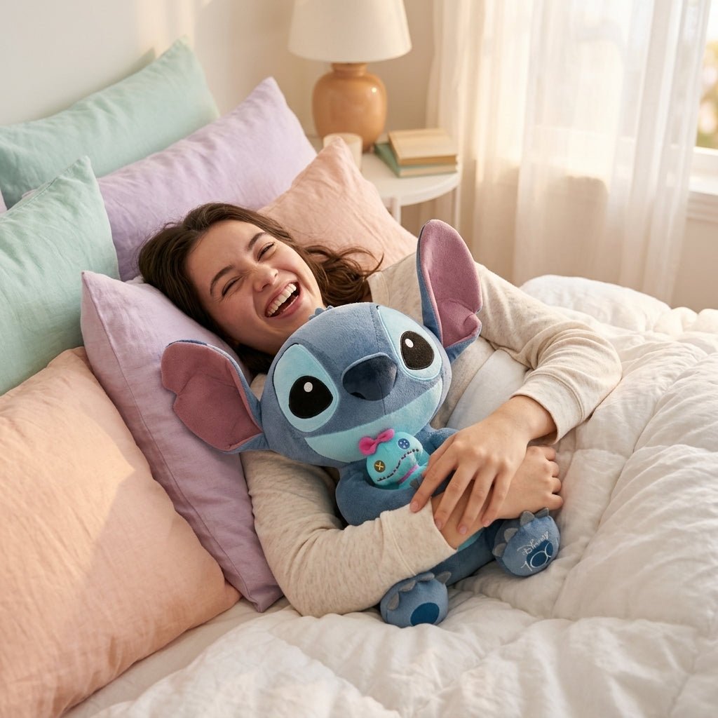 Peluche Stitch avec Scrump – 35 cm ou 45 cm | Ultra Douce Masolu - MASOLU PELUCHE