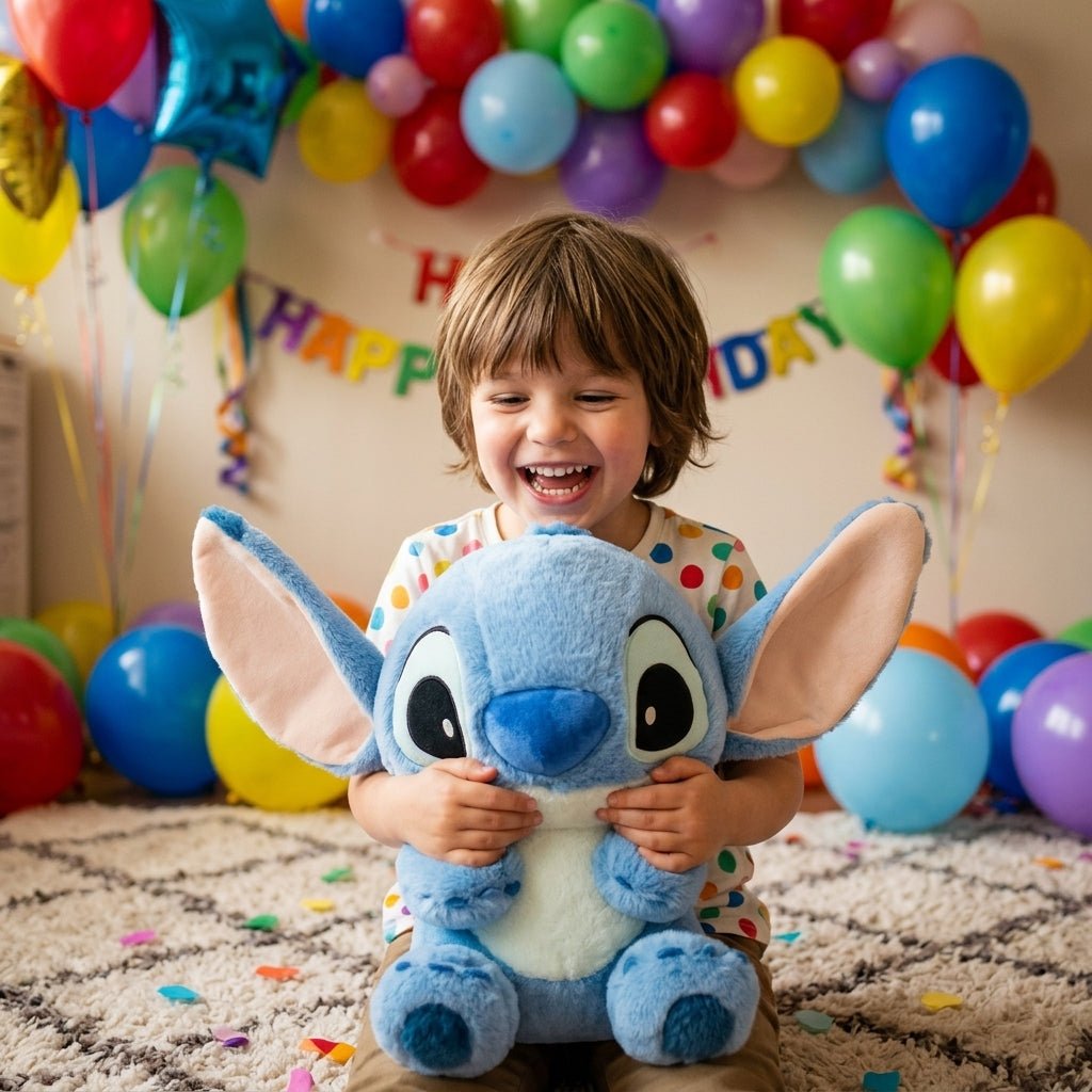 Peluche Stitch Bleu Ultra Douce – 32 cm ou 40 cm | Idée Cadeau Maroc - MASOLU PELUCHE