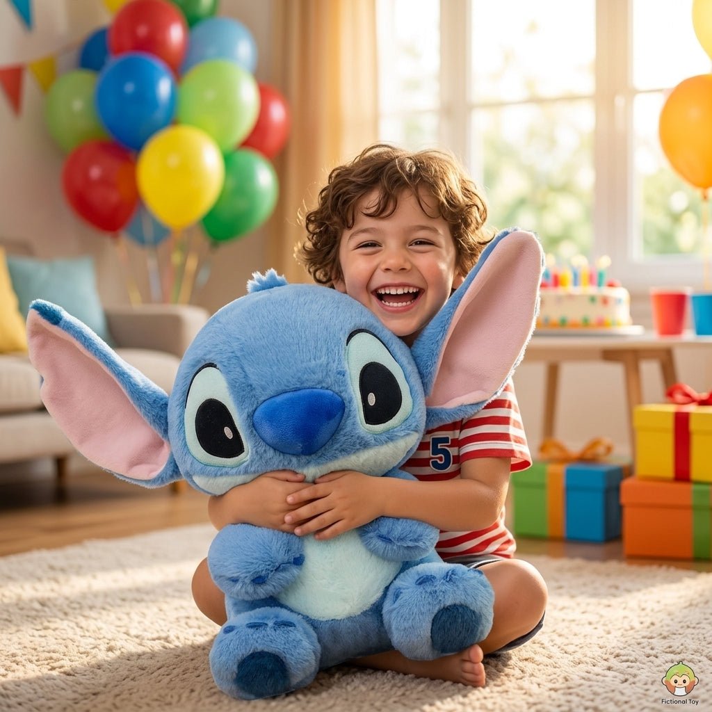 Peluche Stitch Bleu Ultra Douce – 32 cm ou 40 cm | Idée Cadeau Maroc - MASOLU PELUCHE