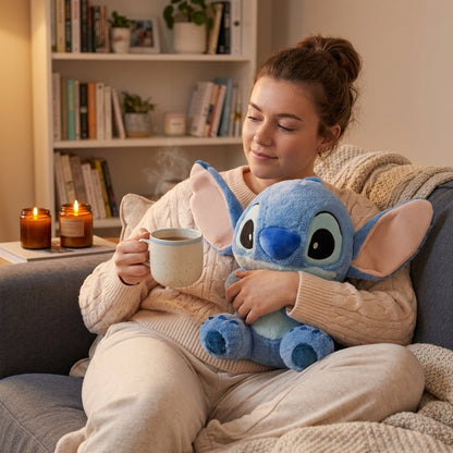 Peluche Stitch Bleu Ultra Douce – 32 cm ou 40 cm | Idée Cadeau Maroc - MASOLU PELUCHE