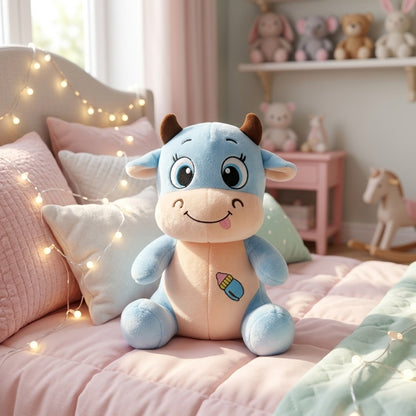Peluche Vache Bébé 20cm – Masolu