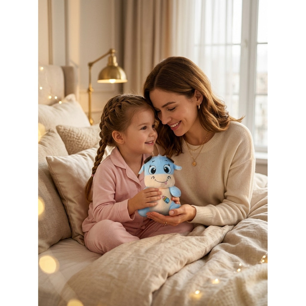 Peluche Vache Bébé 20cm – Masolu