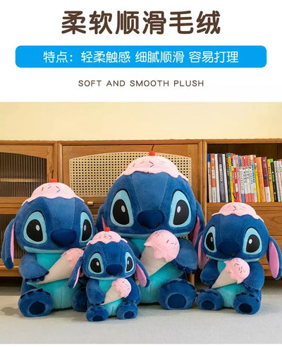 Peluche Stitch Ice Cream | 30-40 cm de douceur Disney