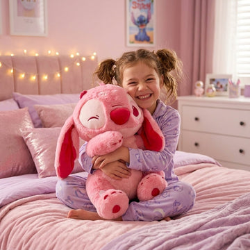 Stitch Lilou Pink – Peluche Brillante Édition Limitée 45cm - MASOLU PELUCHE
